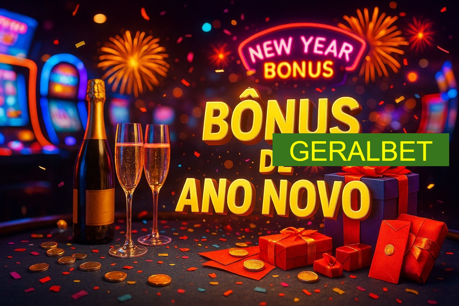 Promoções de Ano Novo no GERALBET